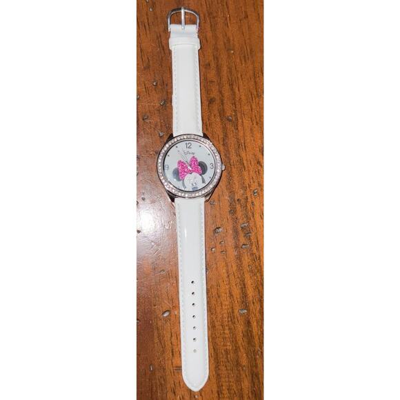 Vintage White Minnie Mouse Women's Watch - Picture 2 of 8